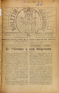 Boletín parroquial (San Fernando, Chile : 1945)