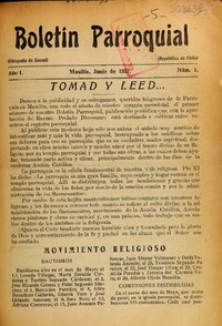 Boletin Parroquial (Maullín, Chile : 1937)