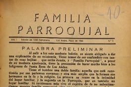 Familia parroquial.