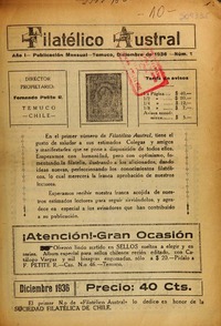 Filatélico austral.