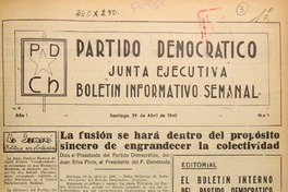 Boletín informativo semanal