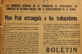 Boletín extraordinario
