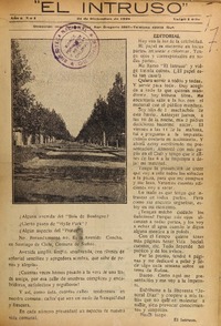 El Intruso (Ñuñoa, Chile : 1938)