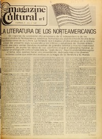 Magazine Cultural (Santiago, Chile : 1981?)