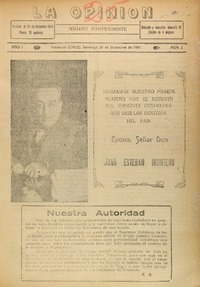 La Opinión (Putaendo, Chile : 1931)