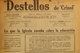 Destellos de Crisol.