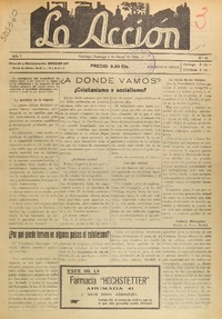 La Acción (Santiago, Chile : 1931)