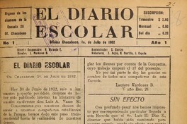 El Diario escolar.