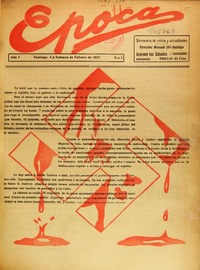 Epoca (Santiago, Chile : 1937)
