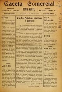 Gaceta Comercial (Coquimbo, Chile : 1940)