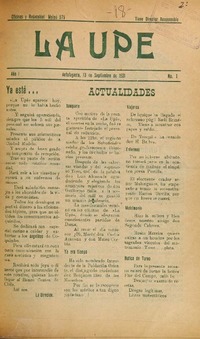 La Upe.