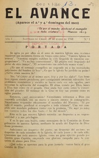 El Avance (Santiago, Chile : 1940)