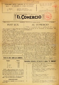 El Comercio (Valparaíso, Chile : 1935)