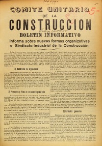 Boletín informativo