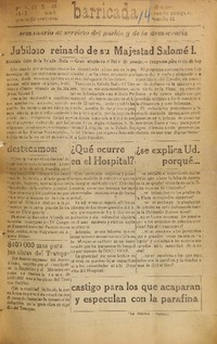 La Barricada (Parral, Chile : 1943)