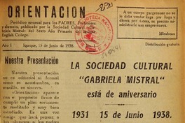 Orientación (Iquique, Chile : 1938)