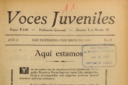Voces juveniles (San Fernando, Chile : 1943)