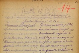 La Voz (Yerbas Buenas, Chile : 1935)