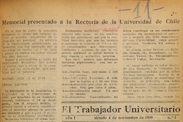 El Trabajador universitario.