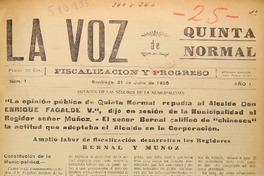 La Voz de Quinta Normal.