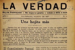 La Verdad (Valparaíso, Chile : 1927)