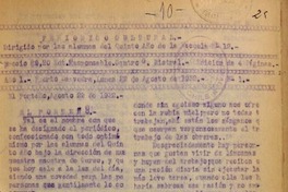 El porteño (Puerto Saavedra, Chile : 1932)