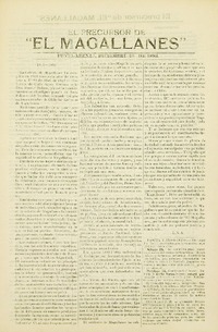 El Precursor de El Magallanes.