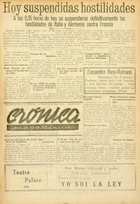 Crónica magallánica.