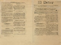 El Deber (Chañaral, Chile : 1904)