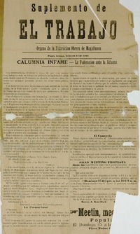 El Trabajo (Punta Arenas, Chile : 1911)