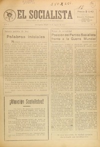 El Socialista (Antofagasta, Chile : 1940)