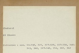 El Minero (Chañaral, Chile : 1894)