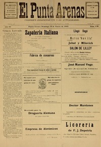 El Punta Arenas (Punta Arenas, Chile : 1909)