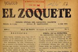 El Zoquete.