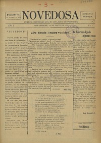 Novedosa órgano del tercer año B del Liceo de Hombres.