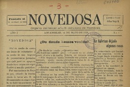 Novedosa órgano del tercer año B del Liceo de Hombres.