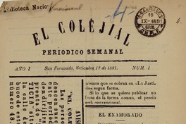 El Colejial.