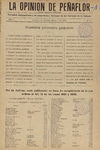 La Opinión de Peñaflor.