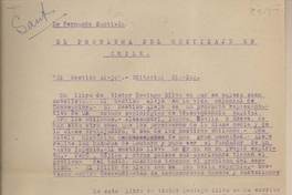 El problema del mestizaje en Chile.