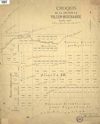 Croquis de la sección 3 A Vilcún-Huichahue.