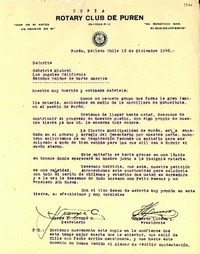 [Carta] 1946 dic. 16, Purén, Malleco, Chile [a] Gabriela Mistral, Los Ángeles, California
