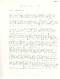 [Carta] 1953 dic. 16, México [a] Gabriela [Mistral]