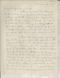 [Carta] 1949 jun. 6 [a la] Guagüita querida y linda