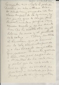 [Carta] 1949 sept. 22 [a la] Guagüita