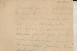 [Carta] [a] [Jaime Benítez]