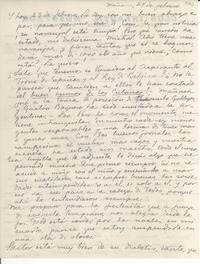 [Carta] [1958?] feb. 24, [Cuba?] [a] [Gabriela Mistral]