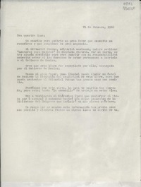 [Carta] 1966 feb. 21, [EE.UU.] [a la] Tan querida Emma [Cosío]