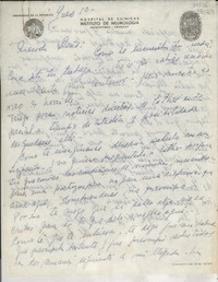 [Carta] Montevideo, Uruguay [a] Querida Doris