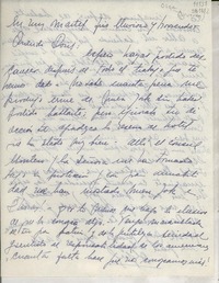 [Carta] Montevideo, Uruguay [a] Querida Doris