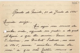 [Carta] 1945 junho. 20, Rancho do Morinho, [Brasil] [a] Gabriela Mistral